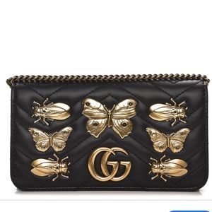 gucci insect backpack